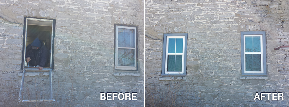 Window Replacement Before and After