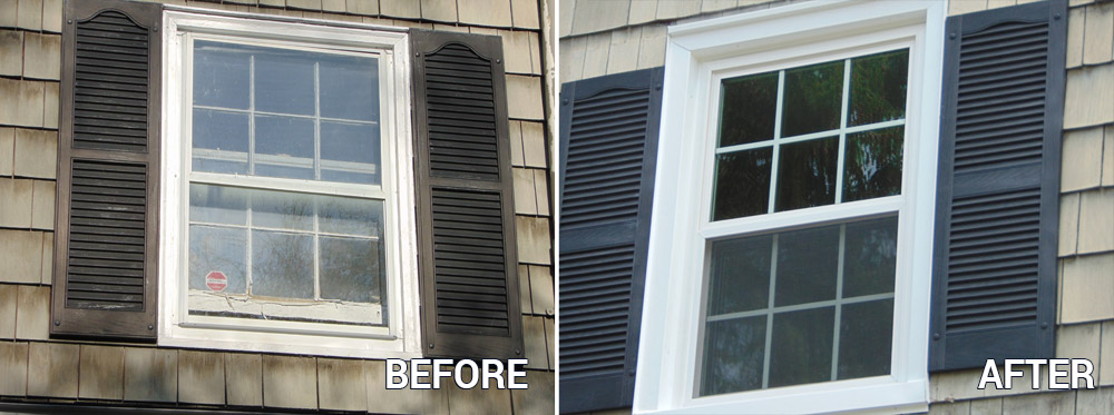 Before & After Replacement Windows Installation Photos