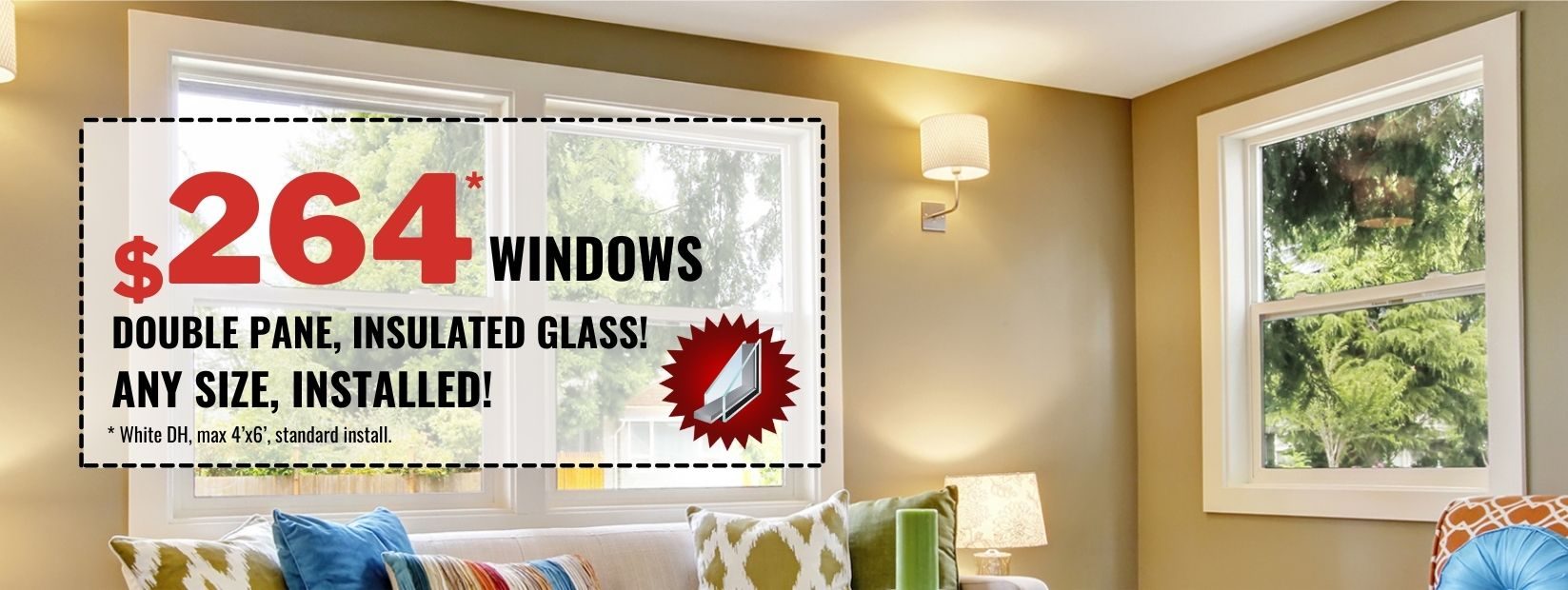 Special Offer on Double Pane Windows